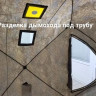 Палатка зимняя куб 2,4 х 2,4 х 2,5 м утепленная / осенний лес